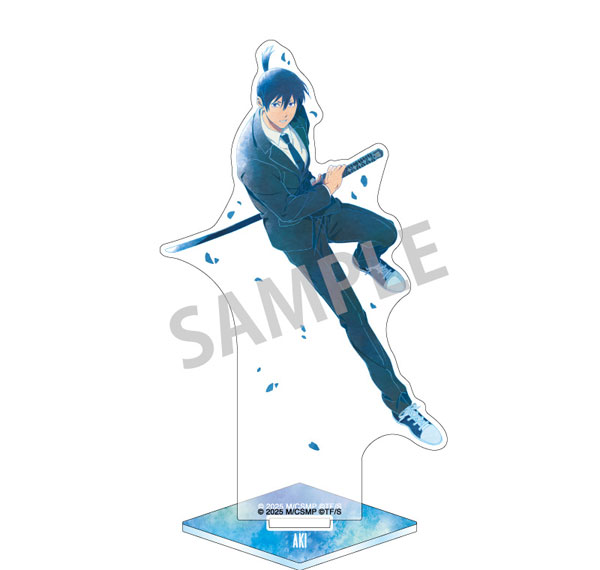 Kamio Japan ภาพยนตร์ "Chainsaw Man Reze Arc" อะคริลิคสแตนด์ Aki Hayakawa แบบลอยน้ำ KamiAni TOUCH รูปภาพ 1