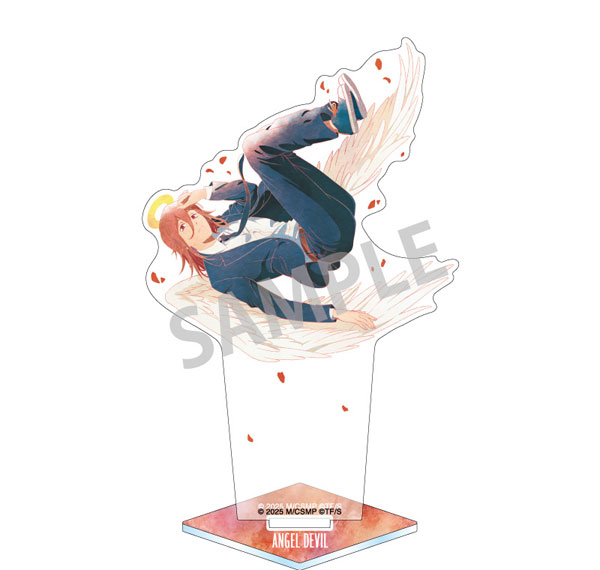 Kamio Japan Movie "Chainsaw Man Reze Arc" ขาตั้งอะคริลิค Angel Devil ลอยน้ำ KamiAni TOUCH รูปภาพ 1
