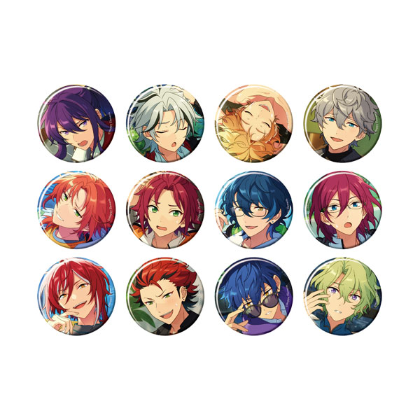 pattythree Ensemble Stars!! Collection Tin Badge [2026 Jun] -Casual Side- 12Pack BOX