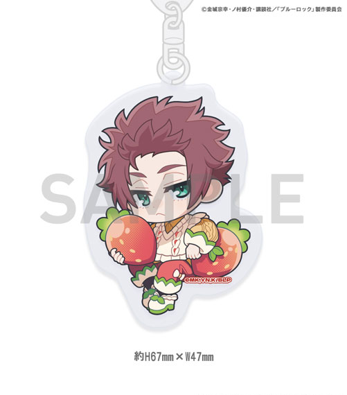SIXBYSIX TV Anime Bluelock Vol.2 Acrylic Keychain Sae Itoshi รูปภาพ 1