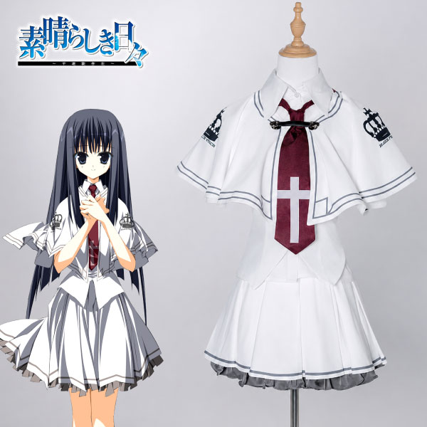 KeroQ & Makura Wonderful Everyday -Diskontinuierliches Dasein- Kitakou Girls' Uniform Set XL Size