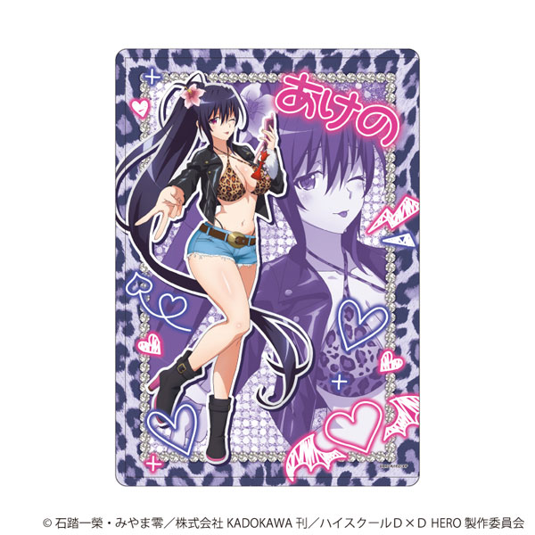 A3 Chara Clear Case "High School D x D HERO" 04/ Akeno Himejima Heisei Gyaru ver (New Illustration)