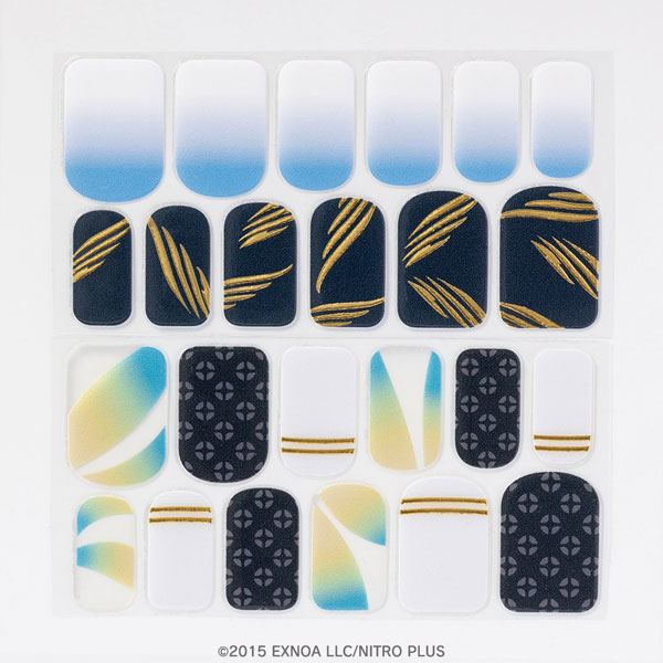 Ram Corporation Touken Ranbu ONLINE Gel Nail Sticker Vol.6 Taikogane Sadamune