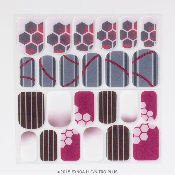 Ram Corporation Touken Ranbu ONLINE Gel Nail Sticker Vol.6 Kikkou Sadamune