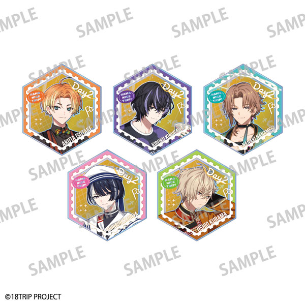 Kamio Japan 18TRIP Honeycomb Card Collection vol.2 Day2 5Pack BOX
