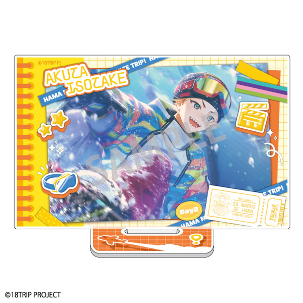 Kamio Japan 18TRIP Layered Acrylic Stand Akuta Isotake