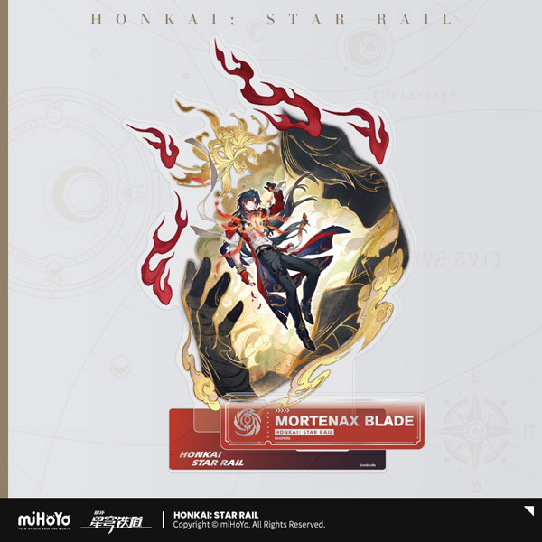miHoYo Honkai: Star Rail Standing Image Series Acrylic Stand Mortenax Blade