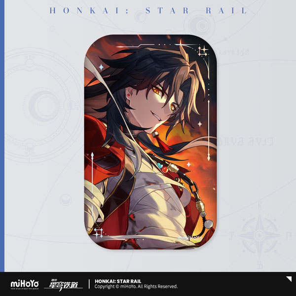 miHoYo Honkai: Star Rail Light Cone Series Marukaku Tin Badge Reforged in Hellfire