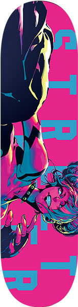 Capcom Street Fighter 6 Skateboard Deck Juri