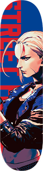 Capcom Street Fighter 6 Skateboard Deck Cammy