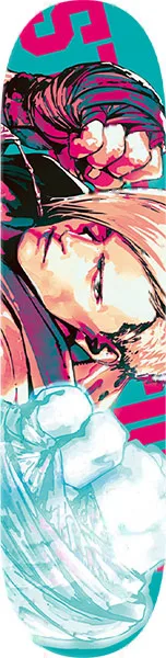 Capcom Street Fighter 6 Skateboard Deck Ed gambar 1