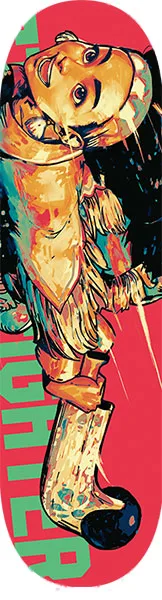 Capcom Street Fighter 6 Skateboard Deck Lily
