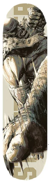 Capcom Street Fighter 6 Skateboard Deck Sagat