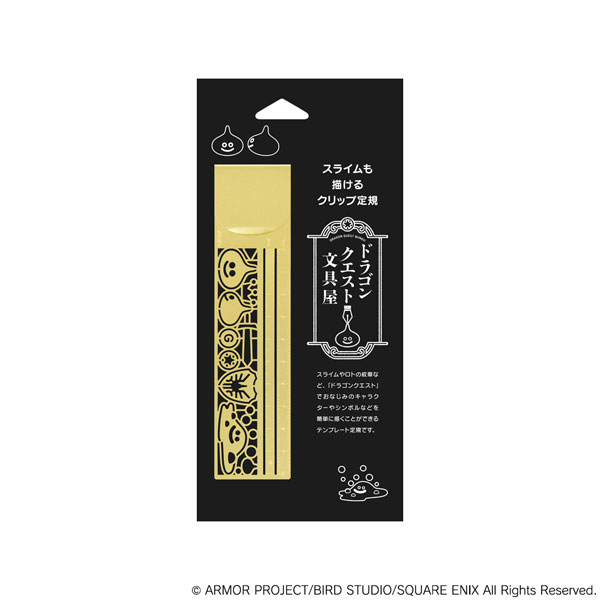 Square Enix Dragon Quest Stationery Store Draw a Slime with Clip Ruler
