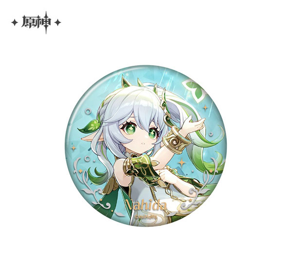 miHoYo Genshin Impact Truth Amongst the Pages of Purana Series Tin Badge Nahida