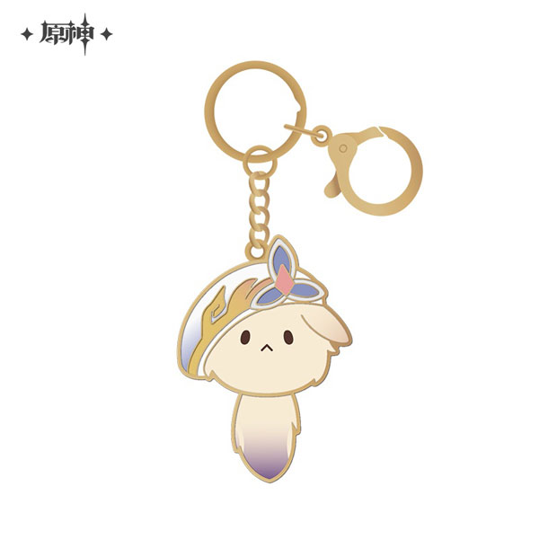 miHoYo Genshin Impact Tea Party Friend Dodoco Series Metal Charm Nicole