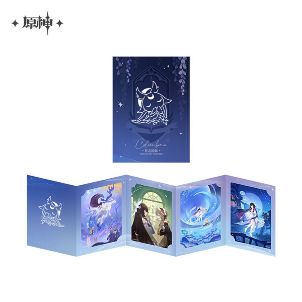 miHoYo Genshin Impact Whisper of the Moon Series Collection Card Set