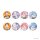 KADOKAWA Re:ZERO -Starting Life in Another World- Trading Tin Badge Flower & Balloon ver. 8Pack BOX Bild 2