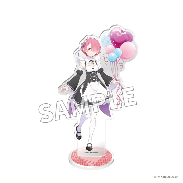KADOKAWA Re:ZERO -Starting Life in Another World- Acrylic Stand Flower & Balloon ver. - Ram image 1