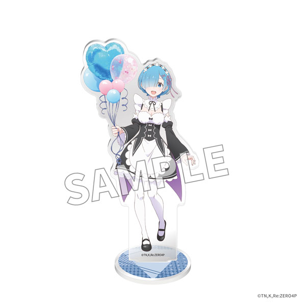 KADOKAWA Re:ZERO -Starting Life in Another World- แท่นอะคริลิก Flower & Balloon ver. - Rem