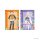 KADOKAWA Re:ZERO -Starting Life in Another World- Photo Card Set Flower & Balloon ver. - Subaru & Emilia image 2