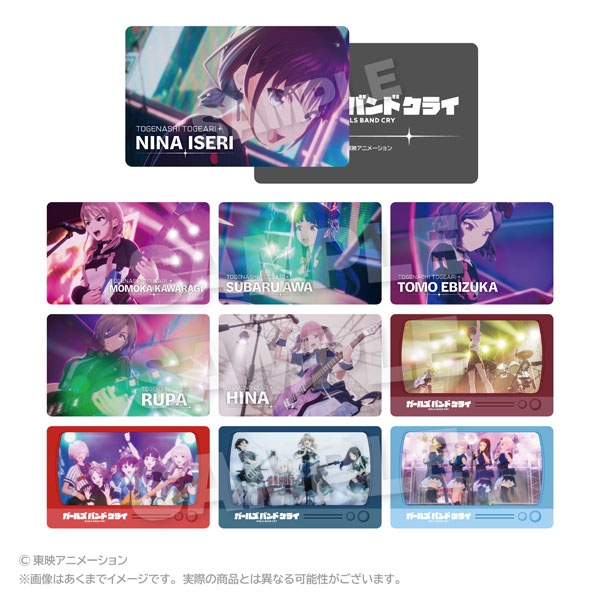 Stella Notes Girls Band Cry Trading Scene Photo Aurora Card 10Pack BOX