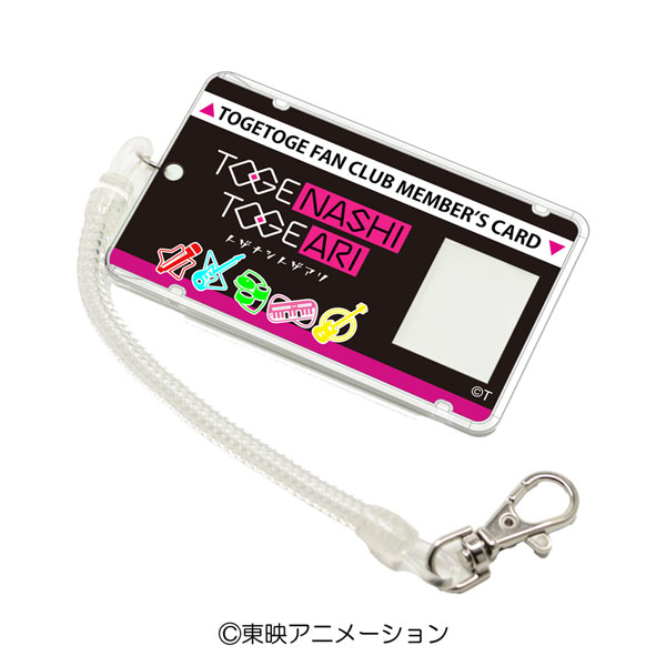 Groove Garage Girls Band Cry Narikiri Acrylic Pass Case Togenashi Togeari