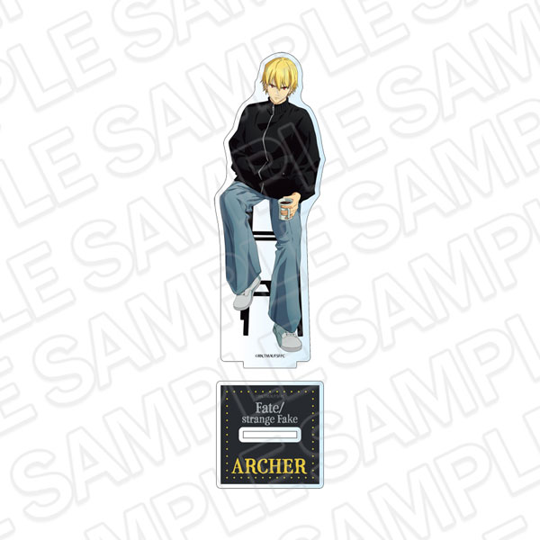 Contents Seed TV Anime "Fate/strange Fake" Acrylic Figure Archer Cafe ver.