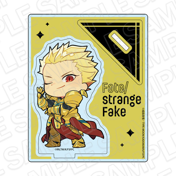 Contents Seed TV Anime "Fate/strange Fake" Acrylic Stand Archer Mini Chara ver.