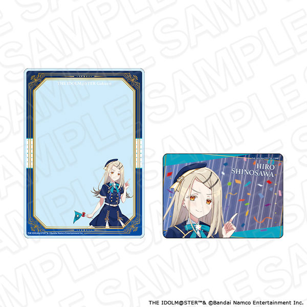 Contents Seed Gakuen iDOLM@STER Hard Card Case Set Hiro Shinosawa Amusement Park ver. hình ảnh 1