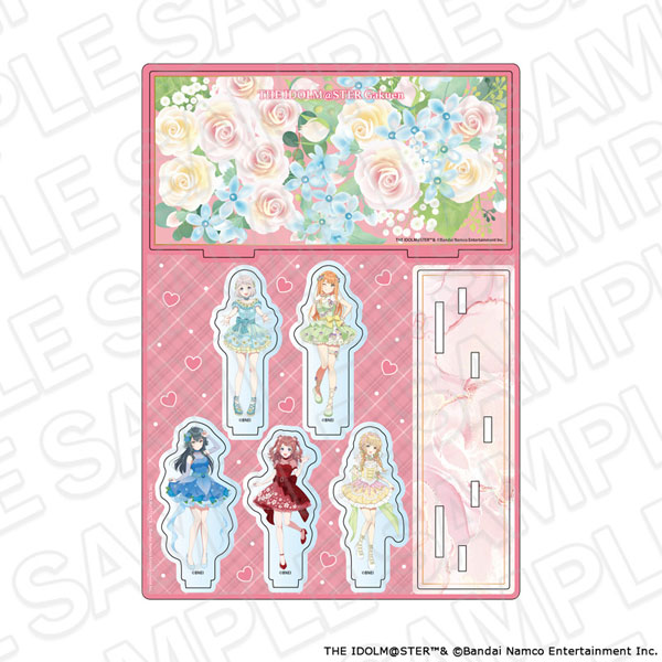 Contents Seed Gakuen iDOLM@STER Acrylic Diorama A floral dress ver. gambar 1