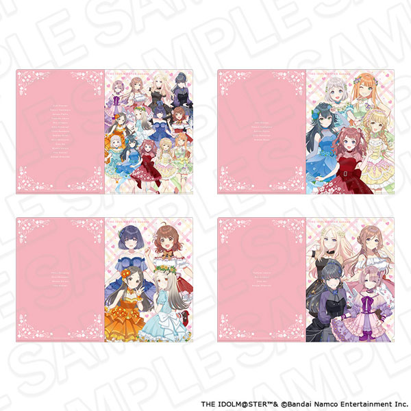 Contents Seed Gakuen iDOLM@STER Clear File Set floral dress ver.