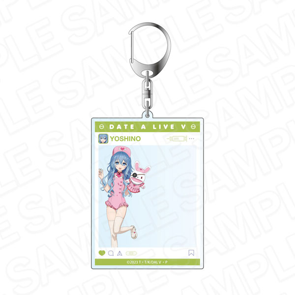 Contents Seed Date A Live V SNS Style Acrylic Keychain Yoshino Tropical Island Nurse ver.