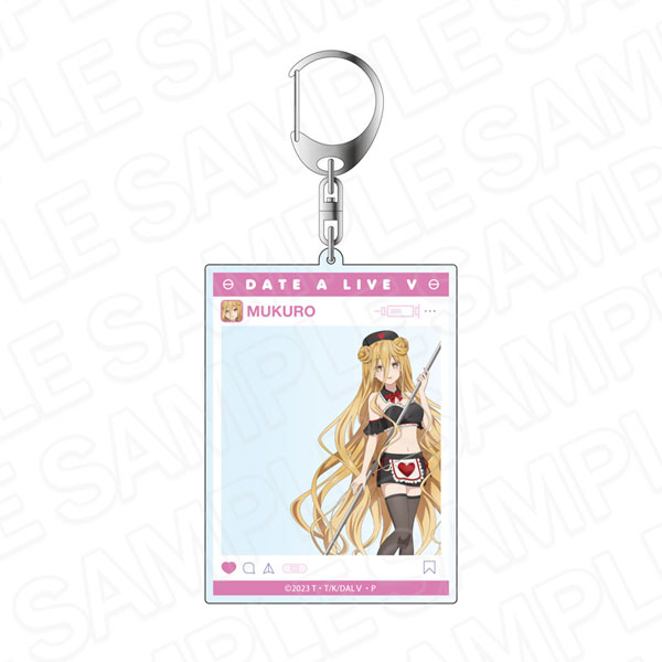 Contents Seed Date A Live V SNS Style Acrylic Keychain Mukuro Hoshimiya Tropical Island Nurse ver. รูปภาพ 1