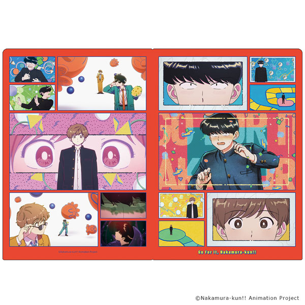 Azu Maker TV Animation "Ganbare! Nakamura-kun!!" Clear File Okuto Nakamura & Aiki Hirose vol.1