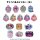 Ensky KPop Demon Hunters Travel Sticker Collection 15Pack BOX รูปภาพ 2