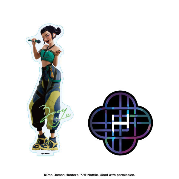 Ensky KPop Demon Hunters Acrylic Stand (3) ZOEY