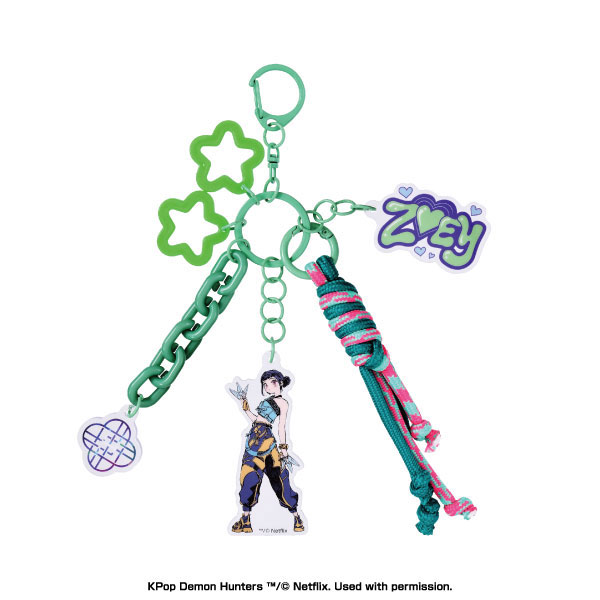 Ensky KPop Demon Hunters JaraJara Keychain (3) ZOEY