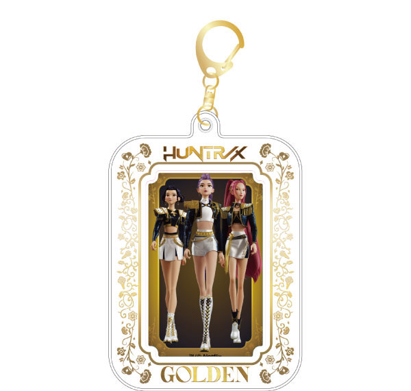 Ensky KPop Demon Hunters Card Holder (2) GOLDEN 圖片 1