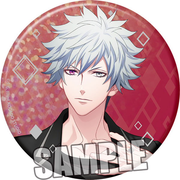 Broccoli Uta no Prince-sama BIG Hologram Tin Badge Dramatic 365 days Ver. "Ranmaru Kurosaki"