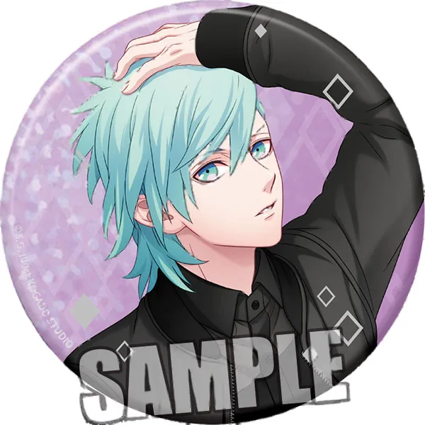 Broccoli Uta no Prince-sama BIG Hologram Tin Badge Dramatic 365 days Ver. "Ai Mikaze"