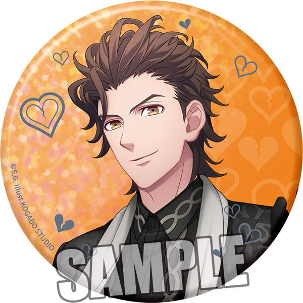 Broccoli Uta no Prince-sama BIG Hologram Tin Badge Dramatic 365 days Ver. "Van Kiryuin"