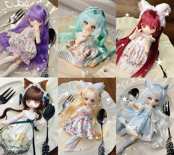 inedible doll "Fuusoku Monogatari" 1/12 Trading Doll 6pc. BOX