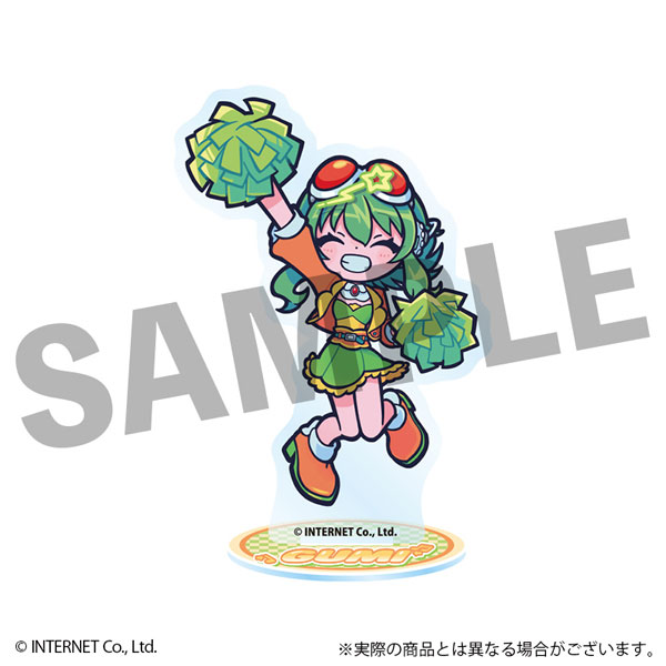 DMM.com VOCALOID GUMI Furefriends Acrylic Stand FureFure Ver.