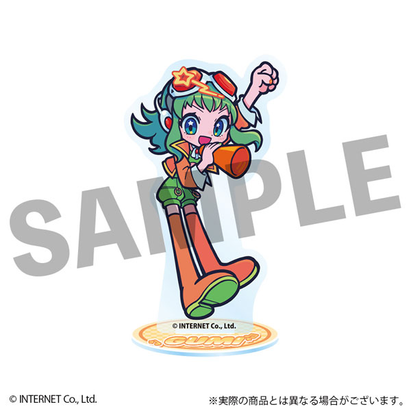 DMM.com VOCALOID GUMI Furefriends Acrylic Stand Megaphone Ver.