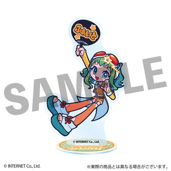DMM.com VOCALOID GUMI Furefriends Acrylic Stand Handheld Fan Ver.