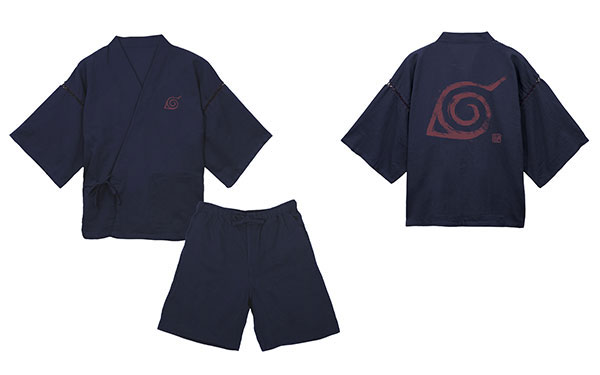 COSPA NARUTO Shippuden Konoha Jinbei /Navy - L (XL - XXL) image 1