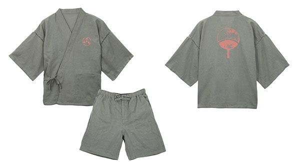COSPA NARUTO Shippuden Uchiha Jinbei /Rikyu Gray - L (XL - XXL) Bild 1