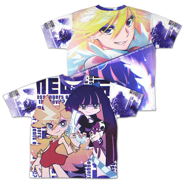 COSPA "New PANTY & STOCKING with GARTERBELT" Panty & Stocking Double-sided Full Graphic T-shirt /S