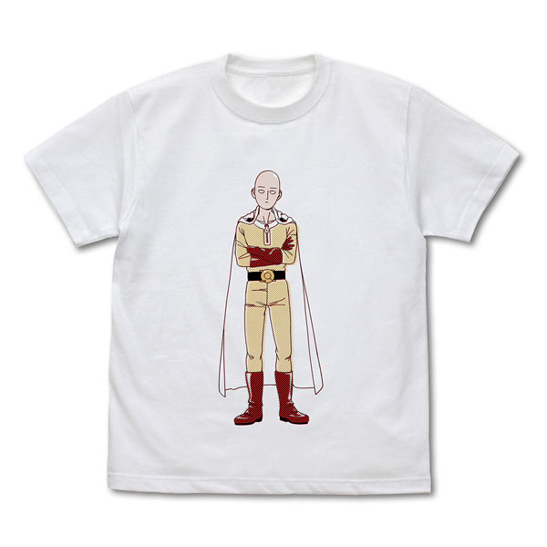 COSPA One-Punch Man Saitama T-shirt Ver.2.0/WHITE-M Bild 1